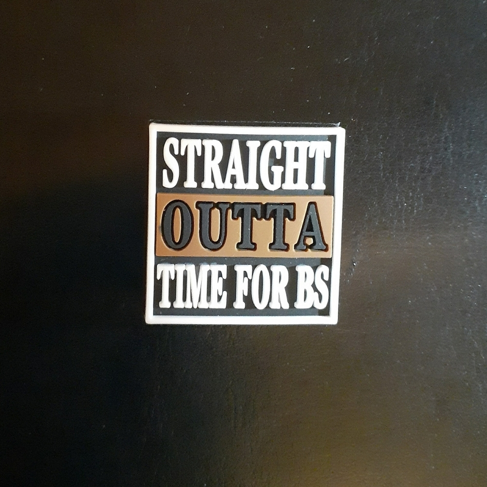 Straight Outta Shoe Charm